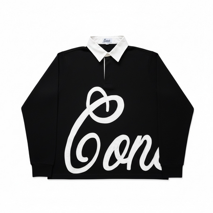ALL BLACKS SPELL-OUT POLO