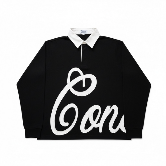 ALL BLACKS SPELL-OUT POLO